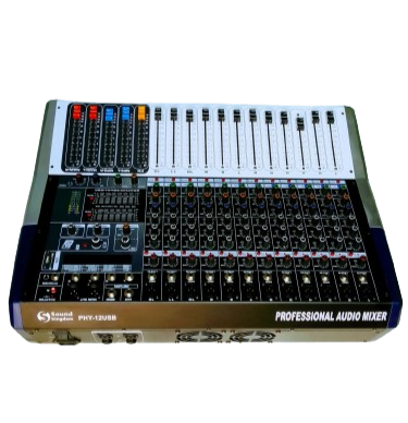Sound Kingdom PHY-12USB  12 Channel Powered Mixer12 Channel Powered Audio Mixer 